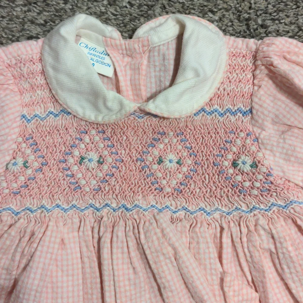 Vintage Baby Girl Dress - Picture 2 of 3